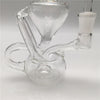 4.6" Mini Glass Recycler Dab Rig - Clear