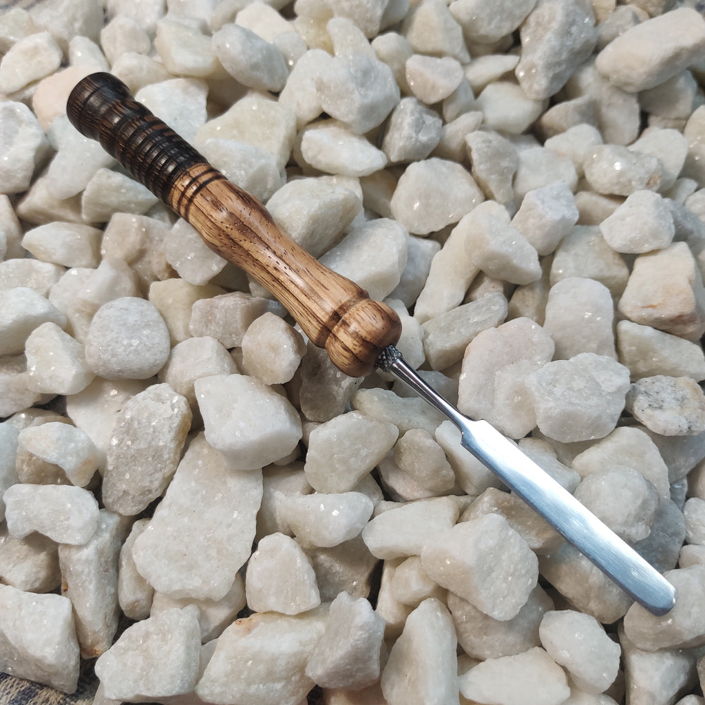 Zebrano & Black Wenge Dab Tool - No. 1