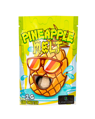Pineapple Melt 1g (Gram) - 99.5% CBD Shatter