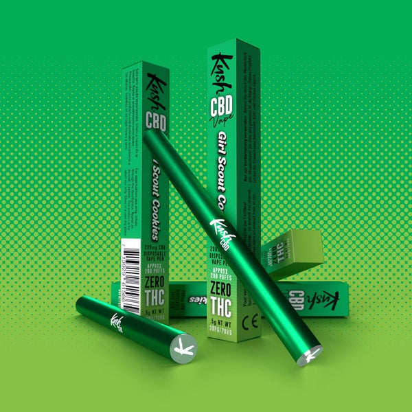 Girl Scout Cookies 200mg CBD Disposable Vape Pen - Kush CBD Vape - Simply  Souvenirs | Simply Souvenirs