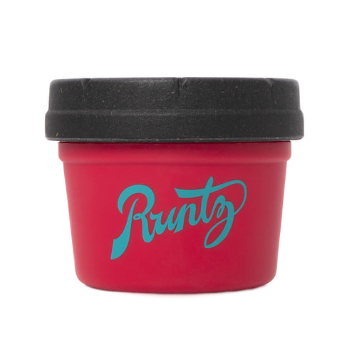 Red & Teal Runtz Mason Re:Stash Jar 4 Oz / 8 Oz