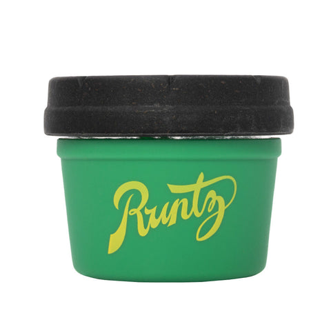 Green & Yellow Runtz Mason Re:Stash Jar 4 Oz / 8 Oz