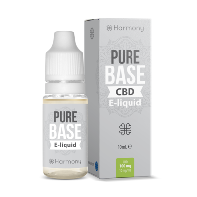 CBD PURE Base E-Liquid - 100mg, 600mg, 1000mg