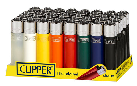 Solid Colour Clipper Lighter