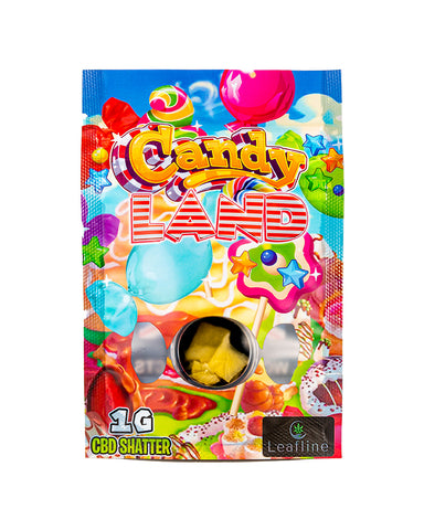 Candyland 1g (Gram) - 99.5% CBD Shatter