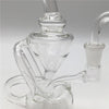 4.6" Mini Glass Recycler Dab Rig - Clear