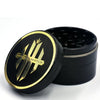 Herbman Black/Gold Monogram Grinder 60mm 4 Piece