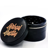 Herbgal Black/Rose Gold Script Grinder 60mm 4 Piece