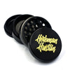 Herbman Black/Gold Script Grinder 60mm 4 Piece