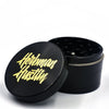 Herbman Black/Gold Script Grinder 60mm 4 Piece