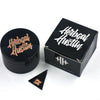 Herbgal Black/Rose Gold Script Grinder 60mm 4 Piece