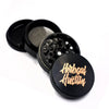 Herbgal Black/Rose Gold Script Grinder 60mm 4 Piece