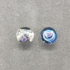 Purple Pearl Glass Marble - 14mm