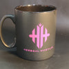 Pink Monogram / Script Herbgal Hustlin Mug
