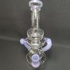 G-Cycler Recycling Dab Rig - Clear/Purple