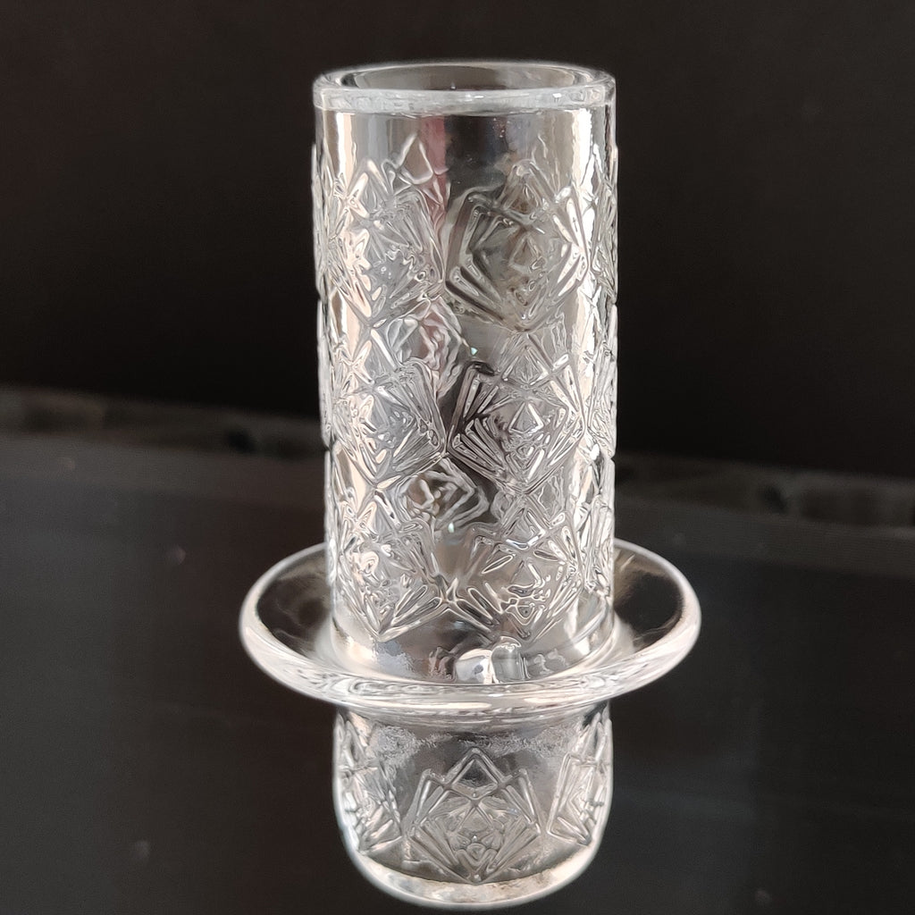 Glob Glass Orbital Blender Banger 90° Stem Quartz Simply