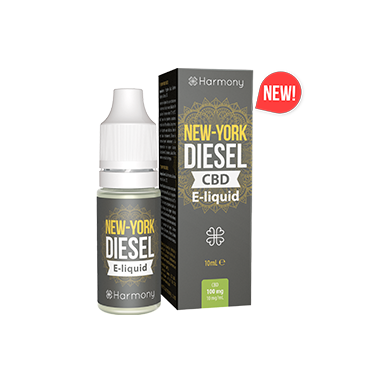 NYC Diesel CBD E-Liquid - 30mg, 100mg, 300mg, 600mg