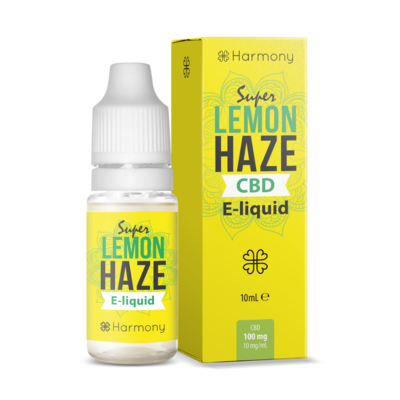 Super Lemon Haze CBD E-Liquid - 30mg, 100mg, 300mg, 600mg