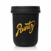 Black & Gold Runtz Mason Re:Stash Jar 4 Oz / 8 Oz