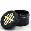 Herbman Black/Gold Monogram Grinder 60mm 4 Piece