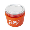 Orange & White Runtz Mason Re:Stash Jar 4 Oz / 8 Oz