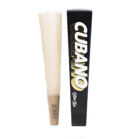 Cubano Cones - Ultra Thin (Black) - Vibes Rolling Papers