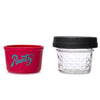 Red & Teal Runtz Mason Re:Stash Jar 4 Oz / 8 Oz