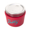 Red & Teal Runtz Mason Re:Stash Jar 4 Oz / 8 Oz