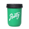 Green & White Runtz Mason Re:Stash Jar 4 Oz / 8 Oz